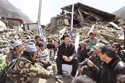 西藏地震受災(zāi)民眾：起初沒(méi)在意