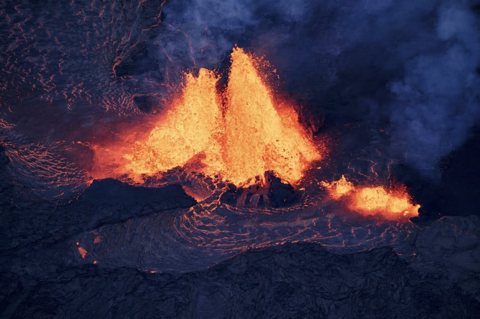 夏威夷一火山噴了3天